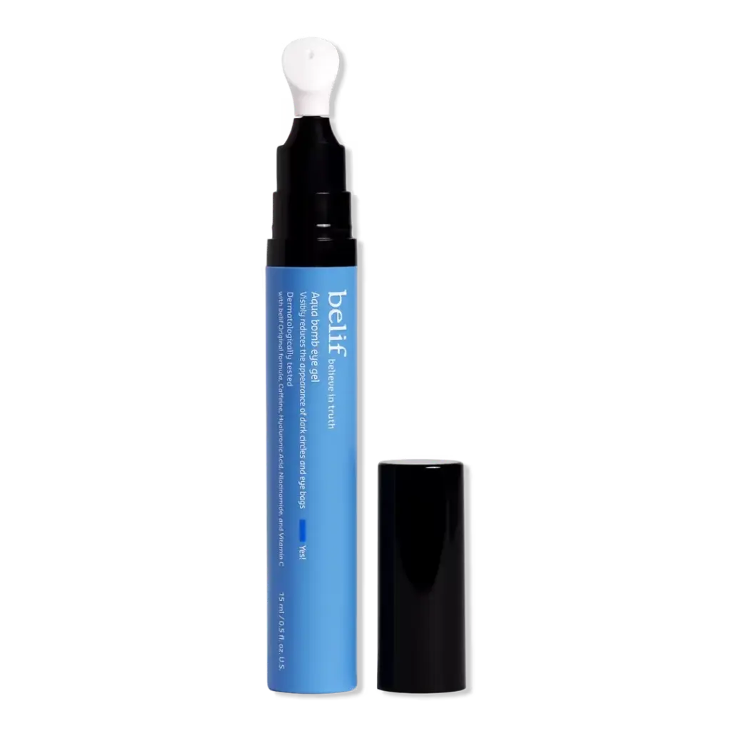 Aqua Bomb Depuffing Eye Gel with Caffeine + Hyaluronic Acid