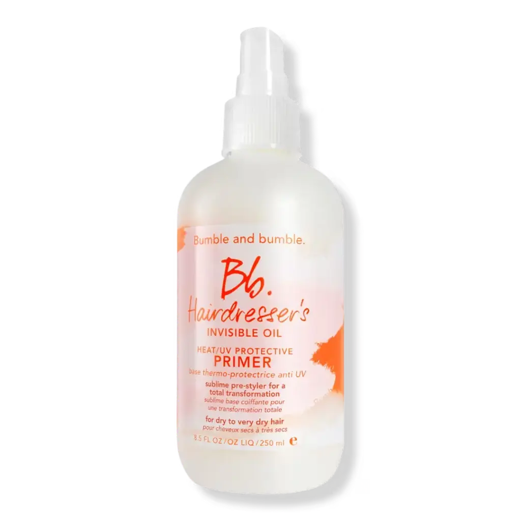 Hairdresser's Invisible Oil Heat Protectant Leave In Conditioner Primer