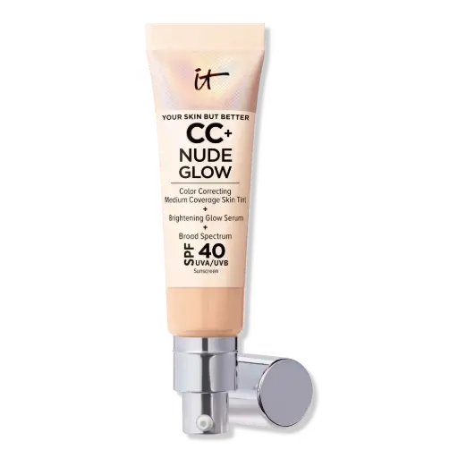 CC+ Nude Glow Lightweight Foundation + Glow Serum with SPF 40